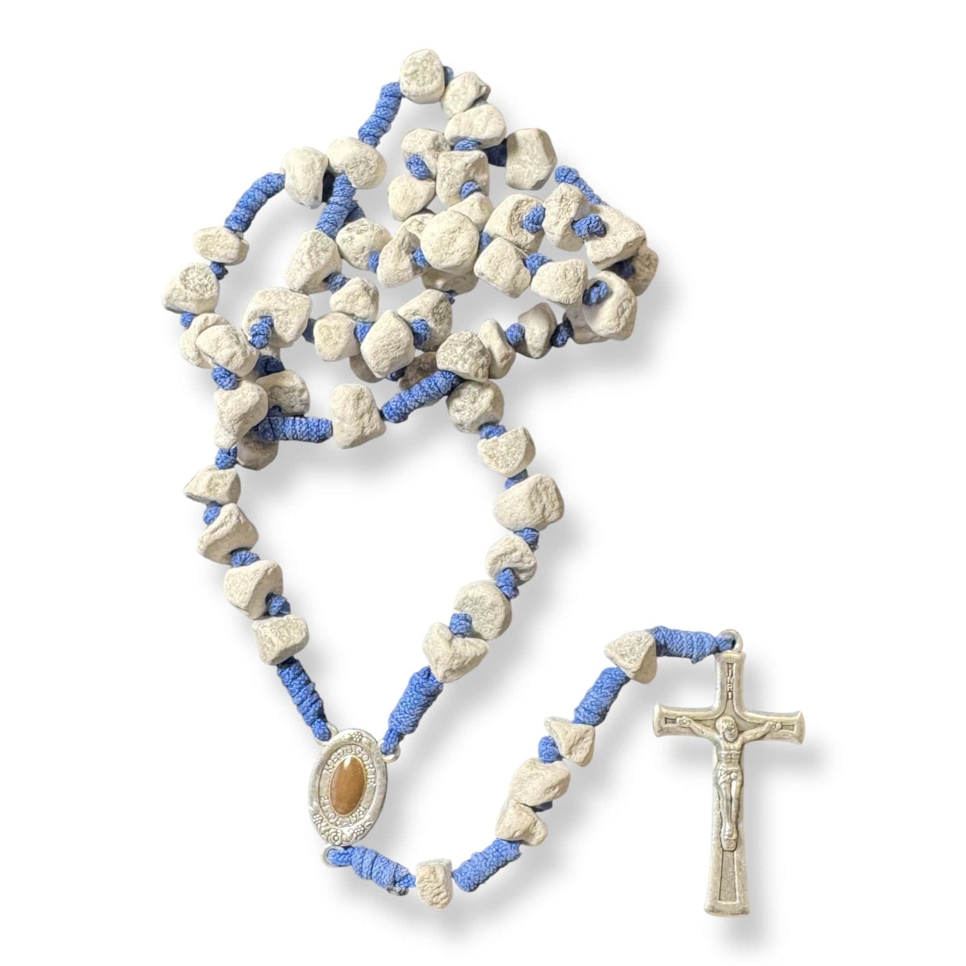Rosary w/ Relic Rocks from The Holy Ground Of Medjugorje - Blessed By Pope | Catholically