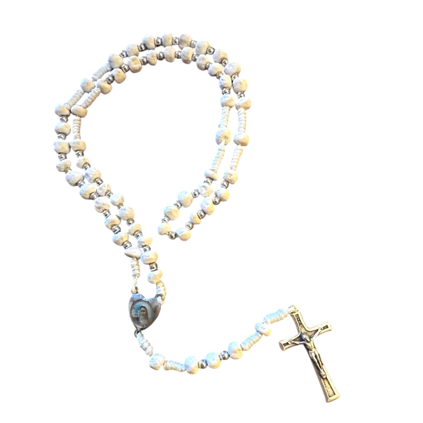 Rosary with Relic Rocks from The Holy Ground of Medjugorje - Blessed By Pope | Catholically
