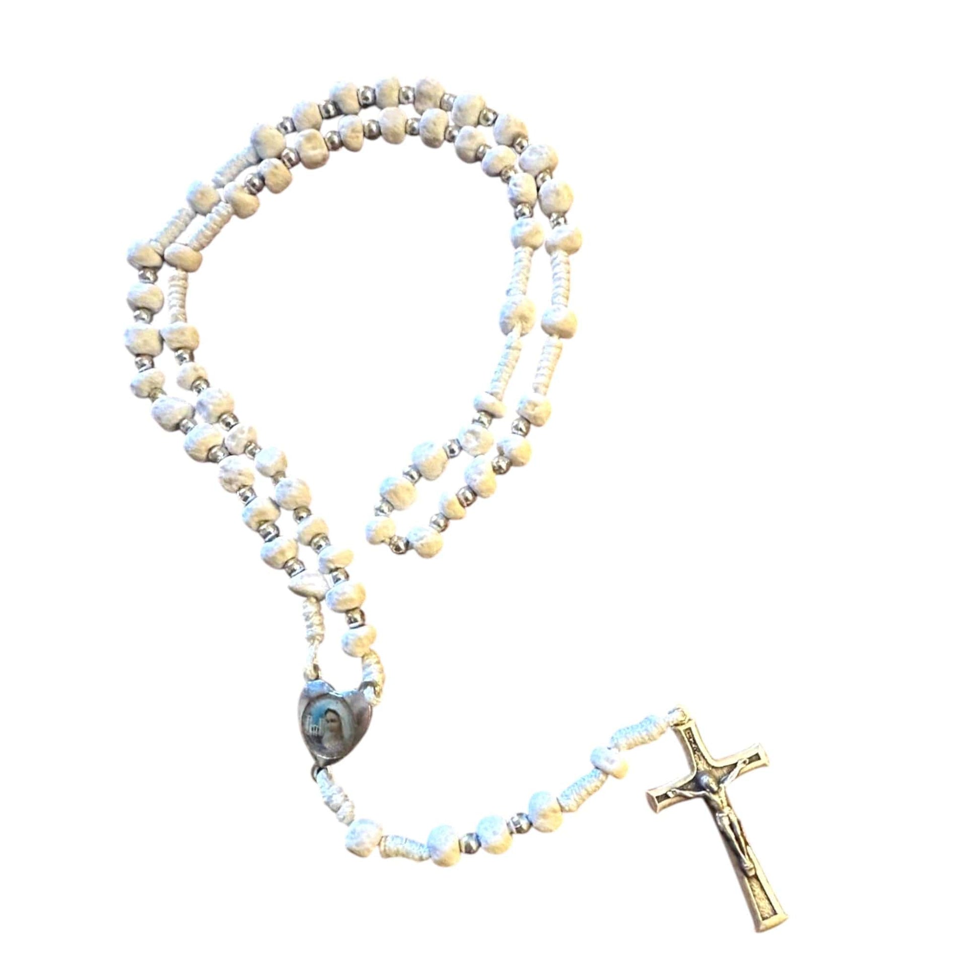 Rosary with Relic Rocks from The Holy Ground of Medjugorje - Blessed By Pope | Catholically