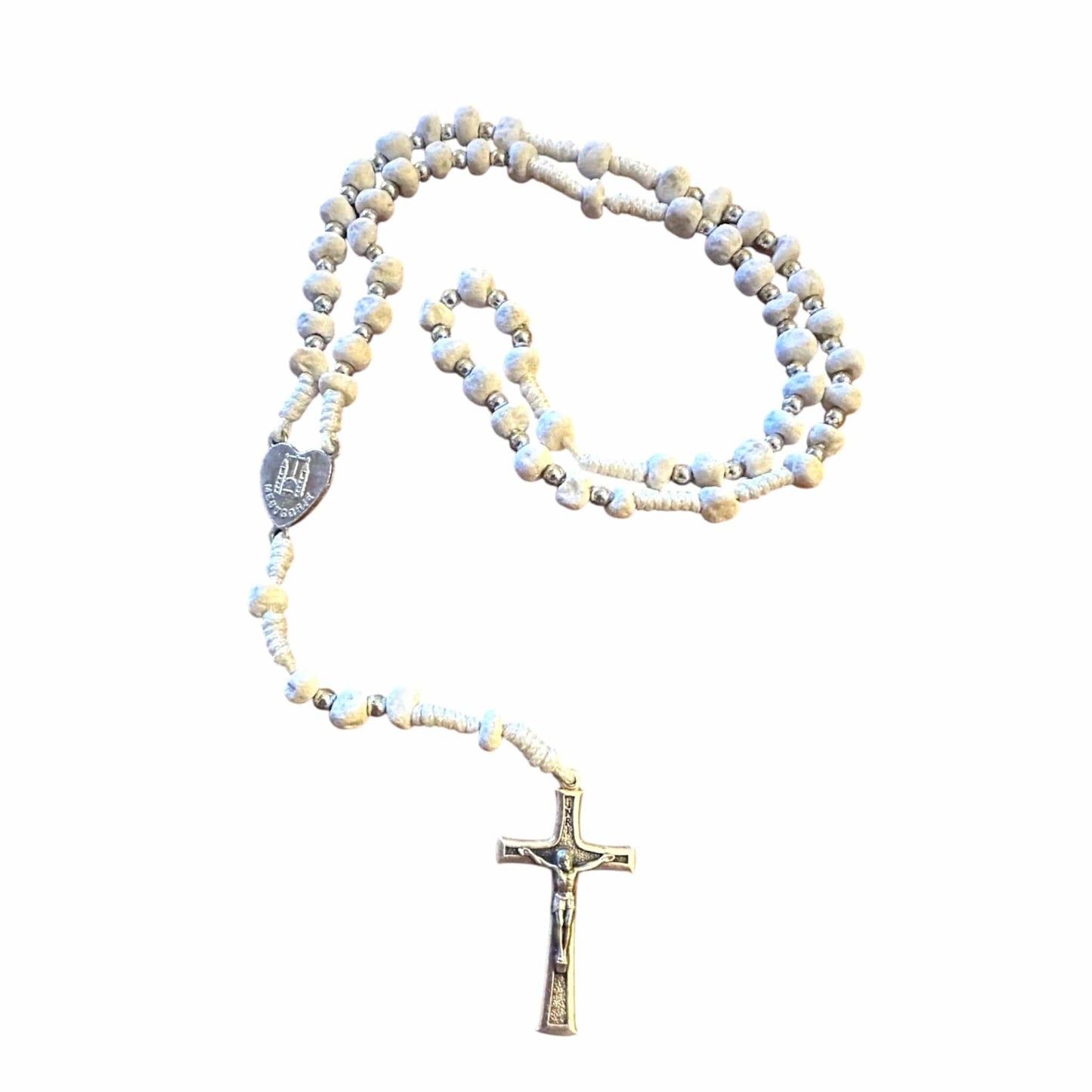 Rosary with Relic Rocks from The Holy Ground of Medjugorje - Blessed By Pope | Catholically