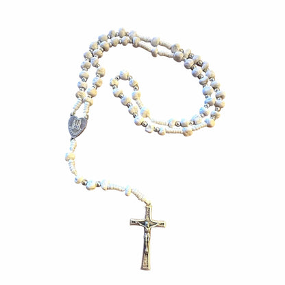 Rosary with Relic Rocks from The Holy Ground of Medjugorje - Blessed By Pope | Catholically
