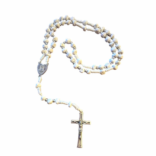 Rosary with Relic Rocks from The Holy Ground of Medjugorje - Blessed By Pope | Catholically