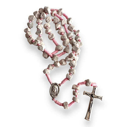 Rosary with Relic Rocks from The Holy Ground of Medjugorje - Blessed By Pope | Catholically