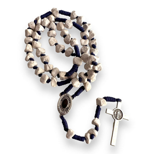 Rosary with Relic Rocks from The Holy Ground of Medjugorje - Blessed By Pope | Catholically