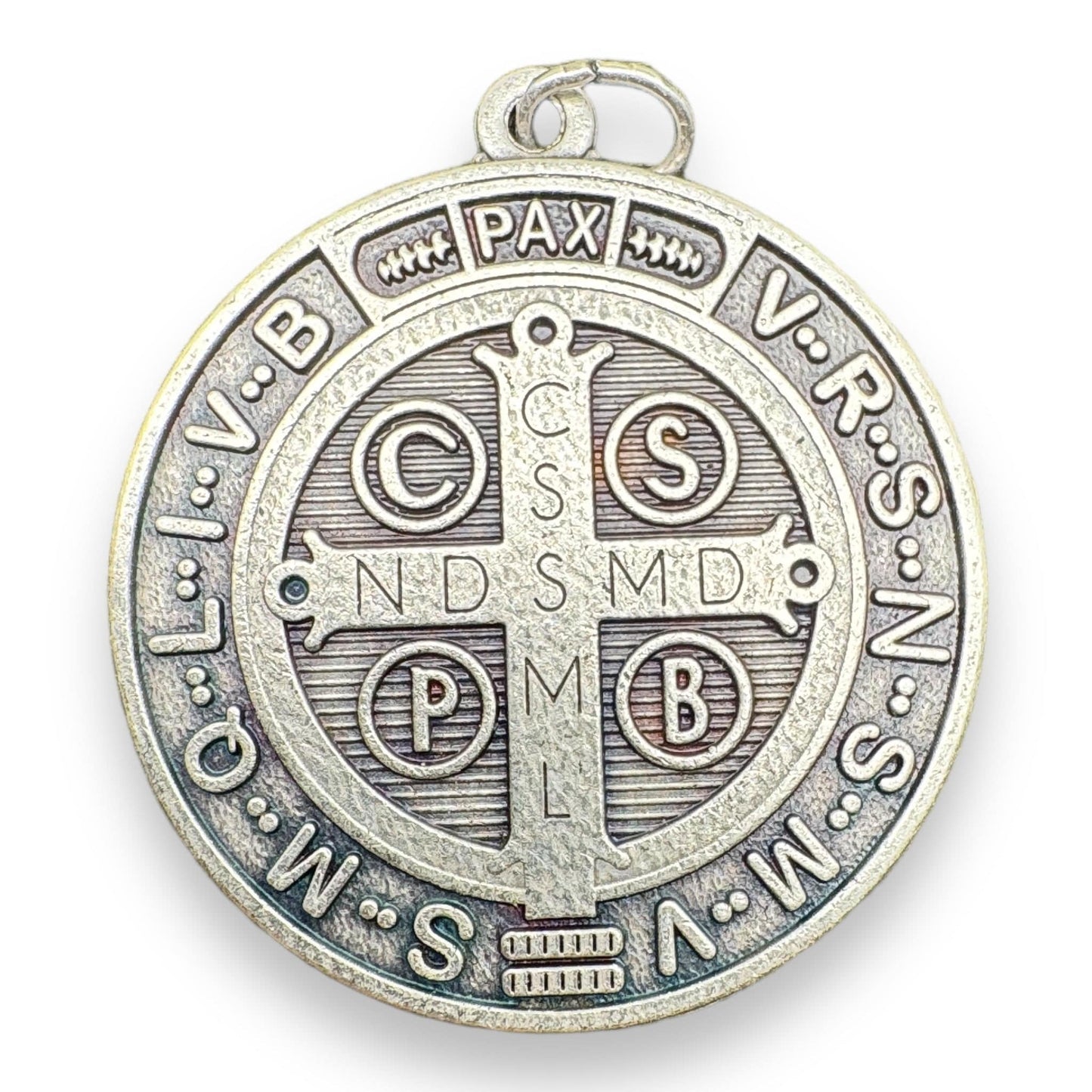 Saint Benedict 1" 1/2 Medal   Catholic Exorcism  Blessed By Pope | Catholically