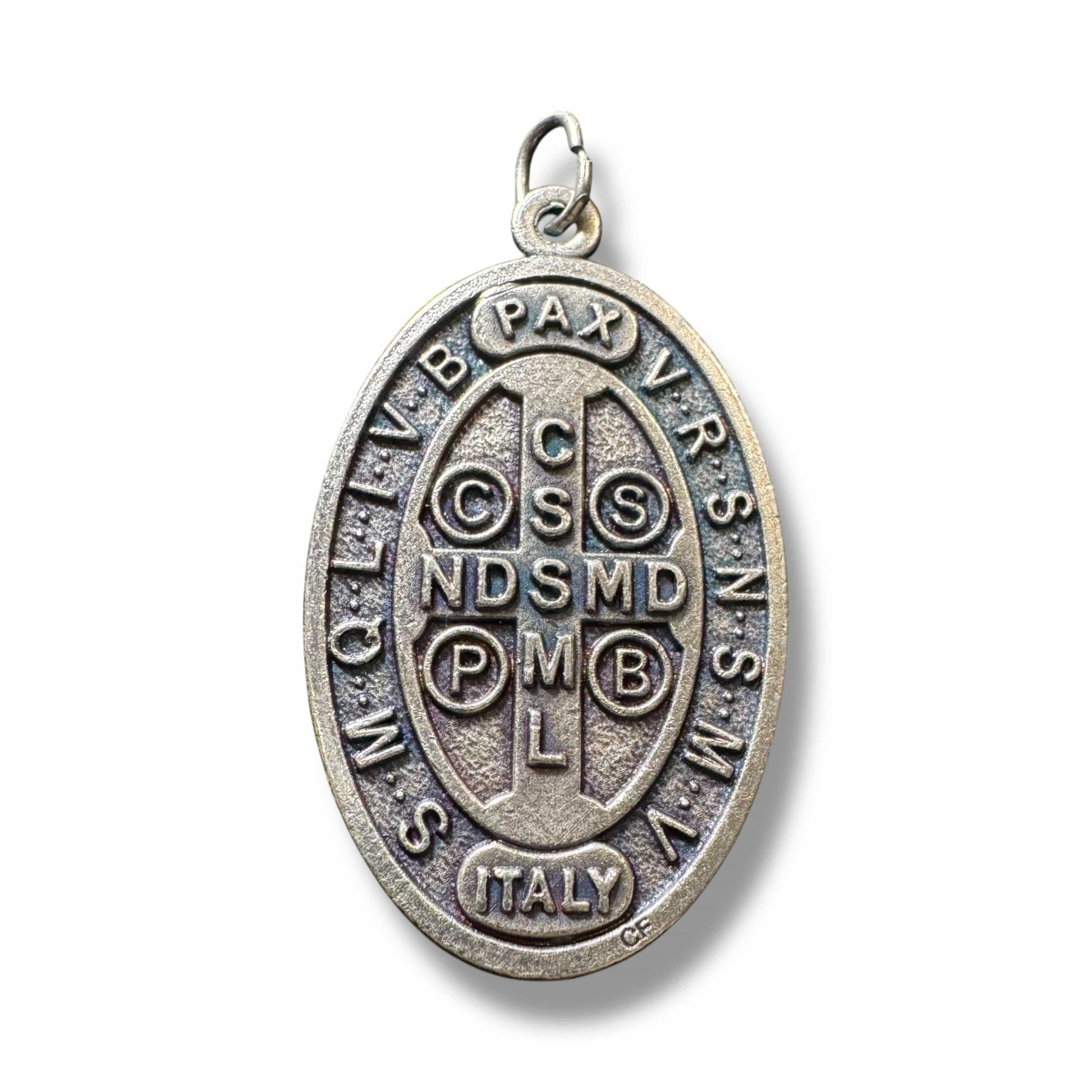 Saint Benedict Huge 1.75" Medal   Catholic Exorcism  Blessed By Pope | Catholically