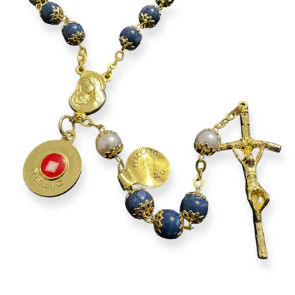St.John Paul II Relic Rosary Blessed by Pope Leo XIV | Catholically