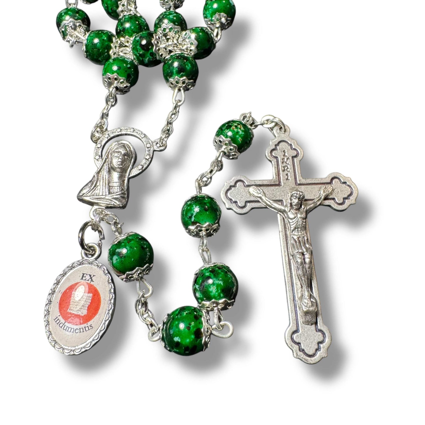 Saint JPII -St.John Paul II Pope- Canonization Rosary + Medal w/ Free Relic | Catholically