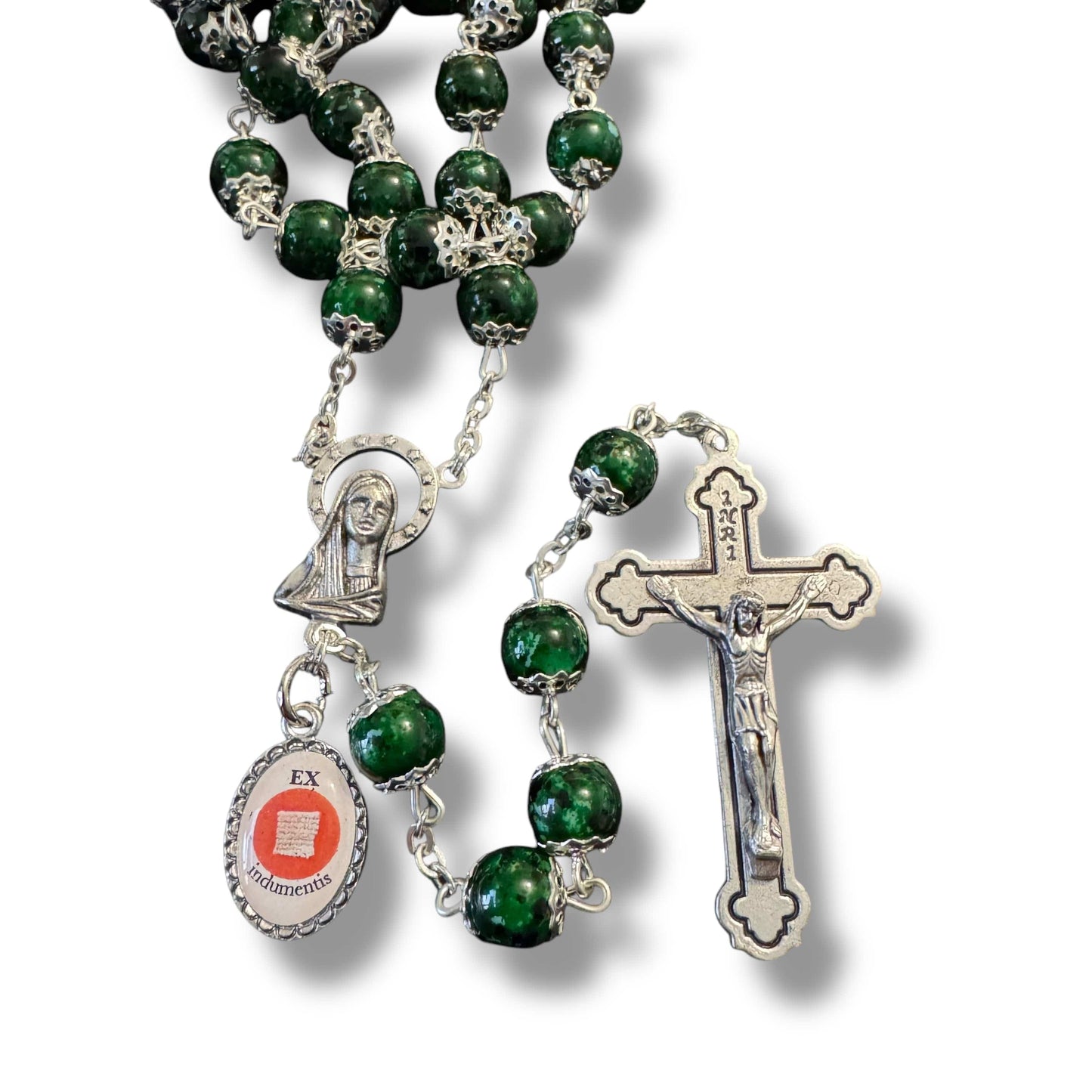 Saint JPII -St.John Paul II Pope- Canonization Rosary + Medal w/ Free Relic | Catholically
