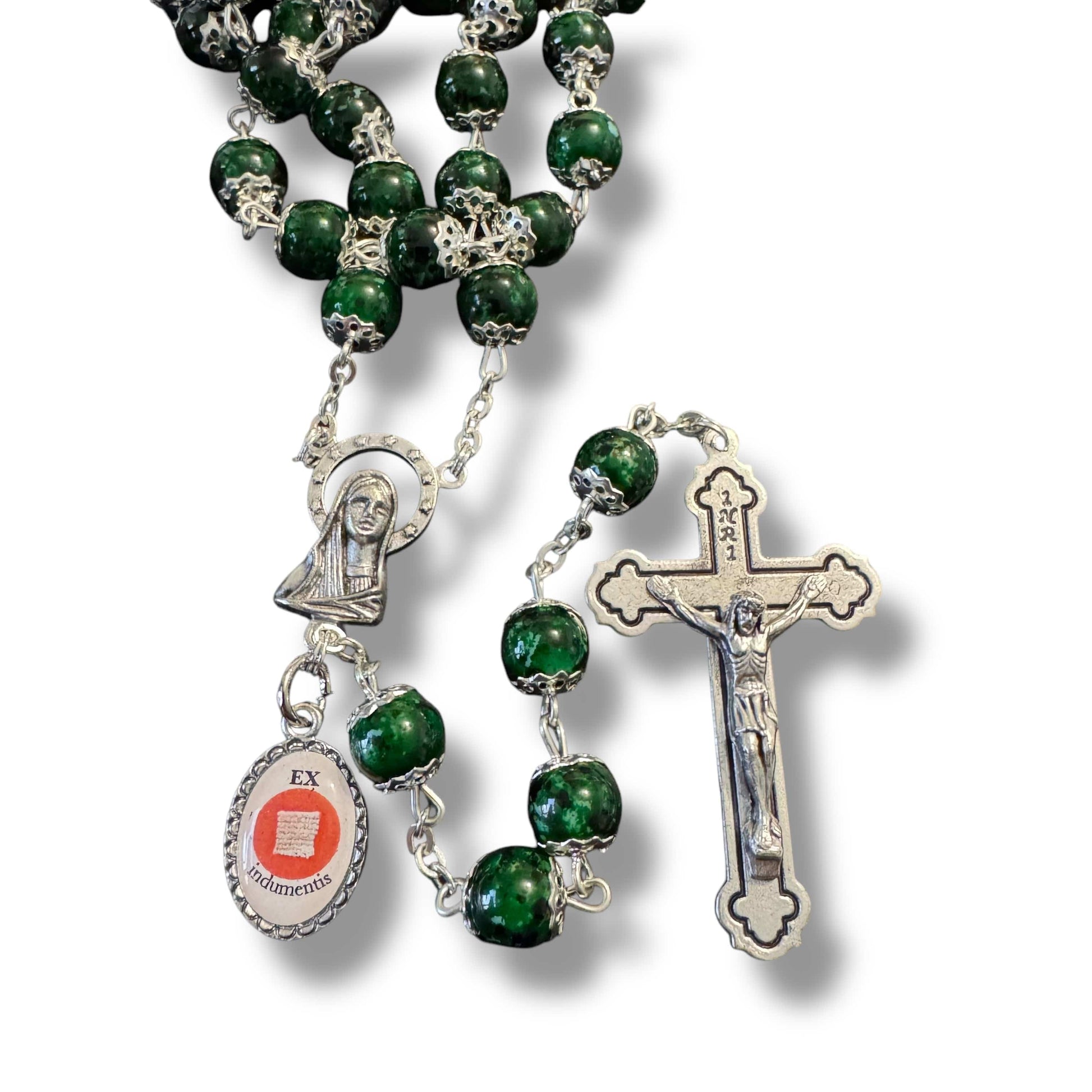 Saint JPII -St.John Paul II Pope- Canonization Rosary + Medal w/ Free Relic | Catholically
