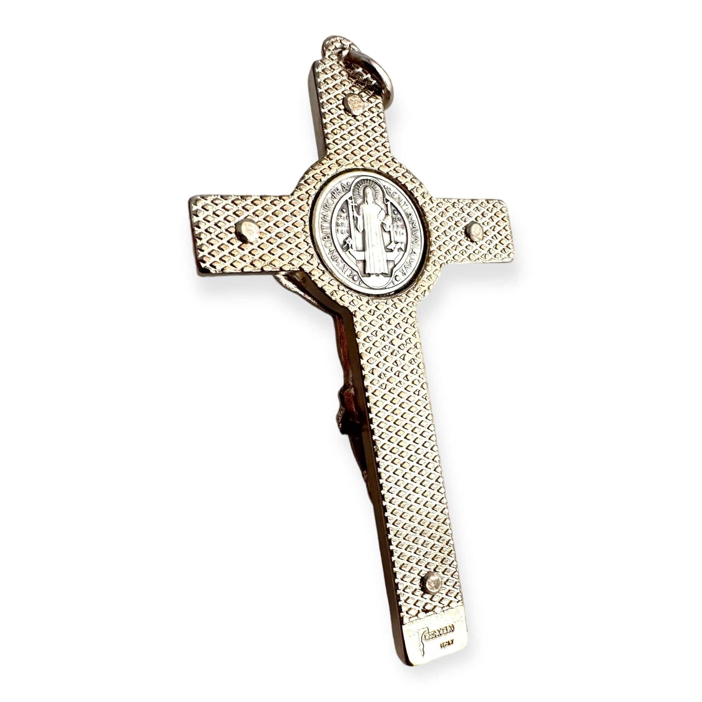 Saint St. Benedict 2" Crucifix - Exorcism- Cross - Blessed By Pope - San Benito | Catholically