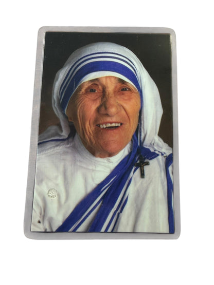 Saint St. Mother Theresa Of Calcutta 2d Class Relic - Holy Card Madre Teresa | Catholically