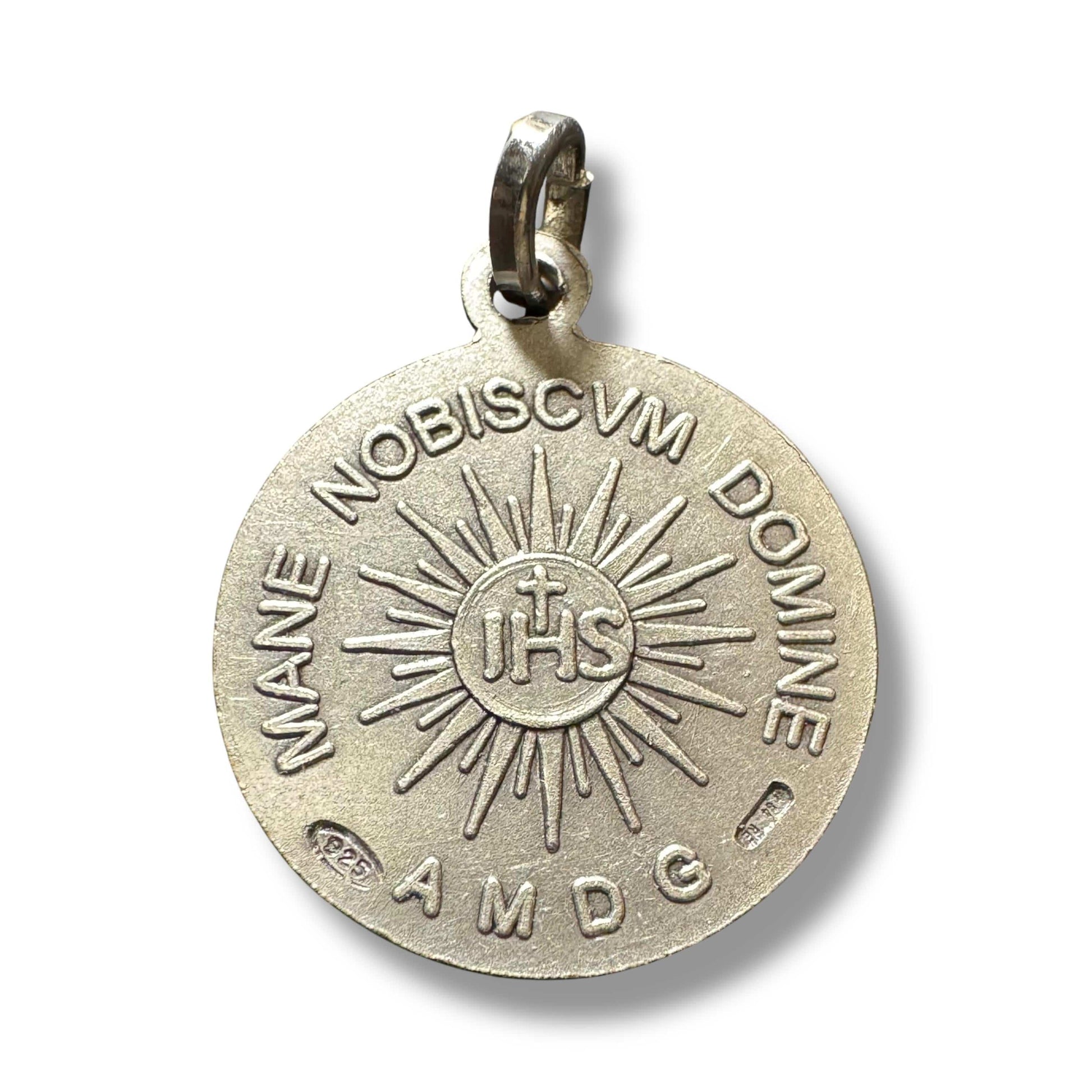 Sancta Sindon Medal - Sterling 925 Holy Face Of Jesus - Holy Shroud - Oviedo | Catholically