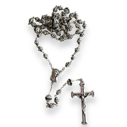 Shiny Bohemian Crystal Rosary - Blessed by Pope | Catholically