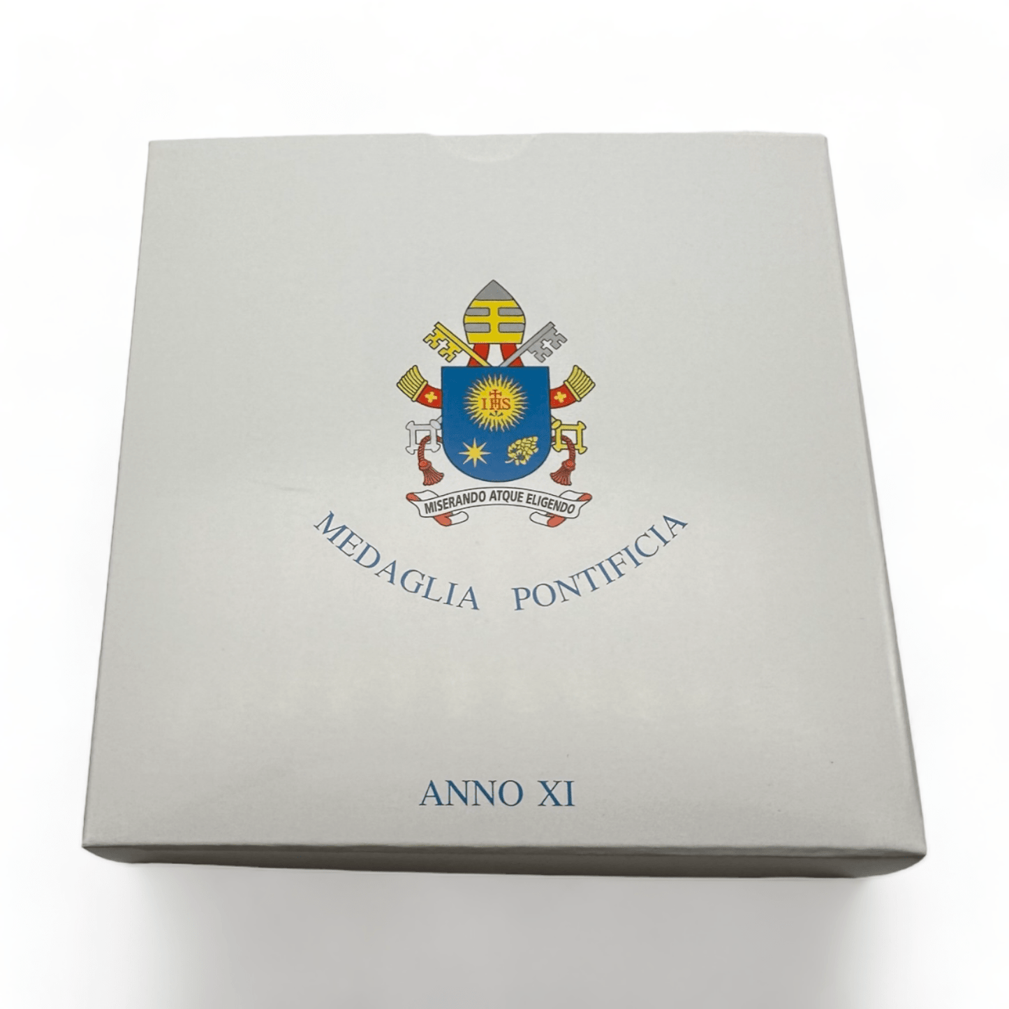 Silver Annual Papal Medal - Year 12 - 2024 - Pope Francis Pontificate | Catholically