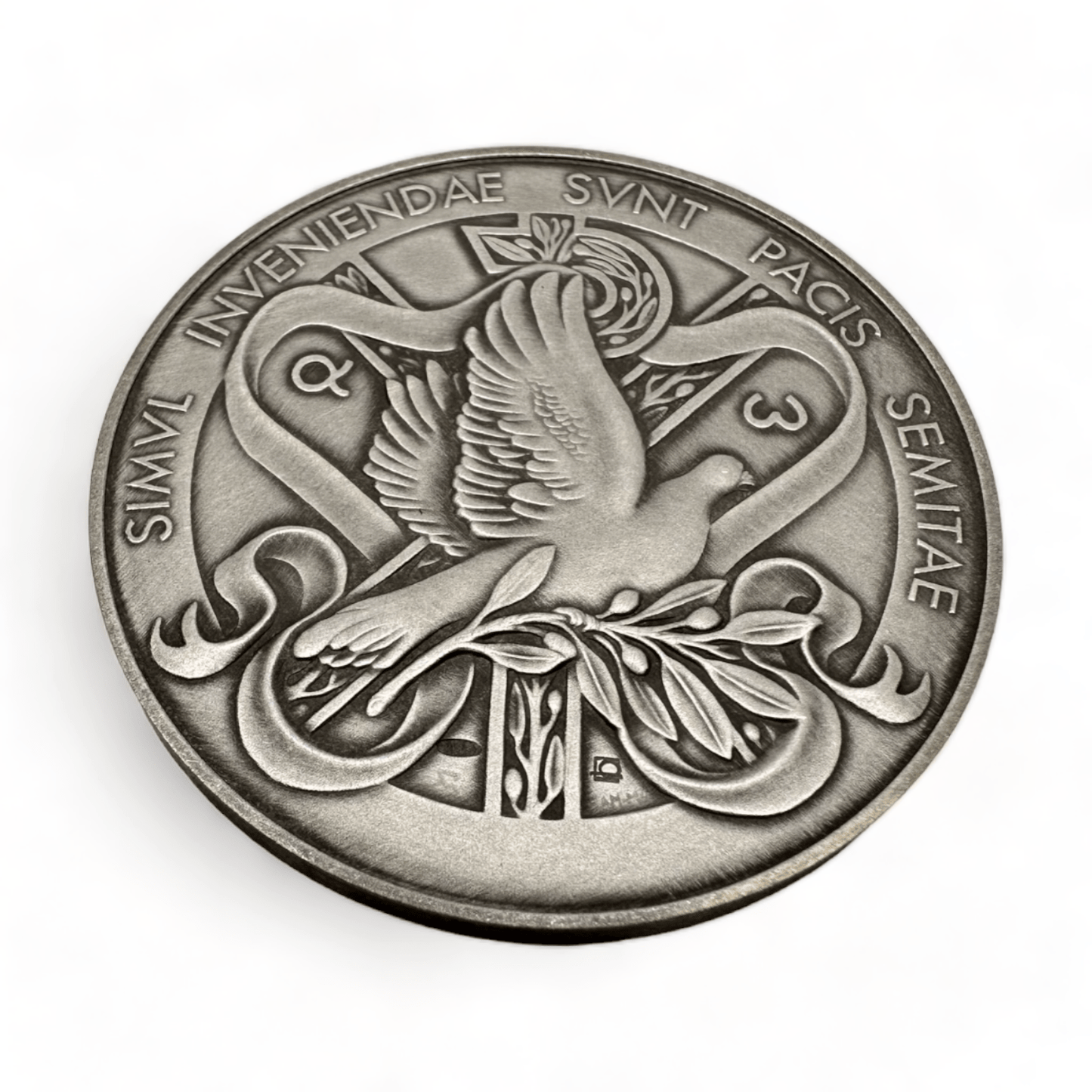 Silver Annual Papal Medal - Year 12 - 2024 - Pope Francis Pontificate | Catholically