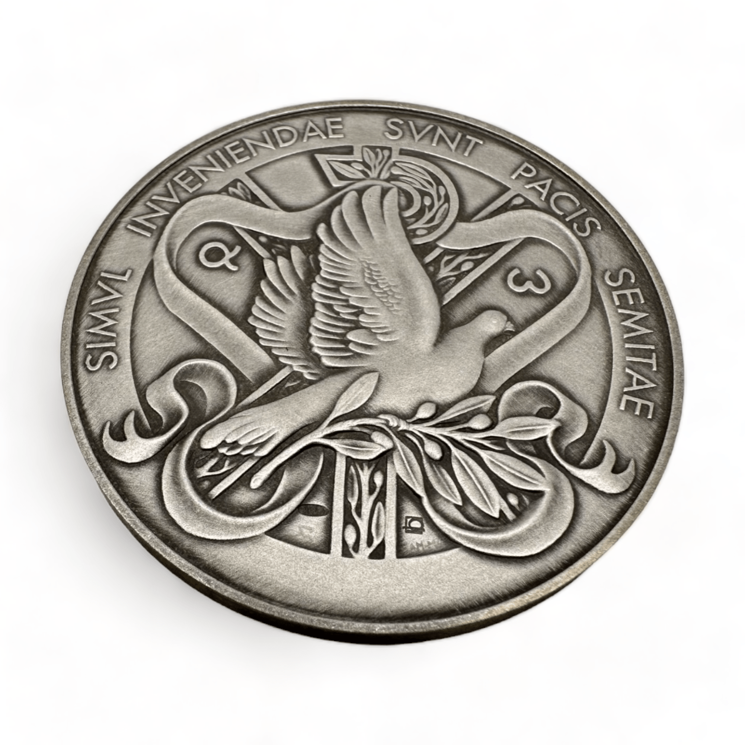 Silver Annual Papal Medal - Year 12 - 2024 - Pope Francis Pontificate | Catholically