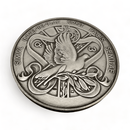 Silver Annual Papal Medal - Year 12 - 2024 - Pope Francis Pontificate | Catholically