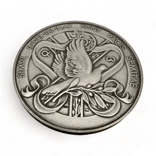 Silver Annual Papal Medal - Year 12 - 2024 - Pope Francis Pontificate | Catholically