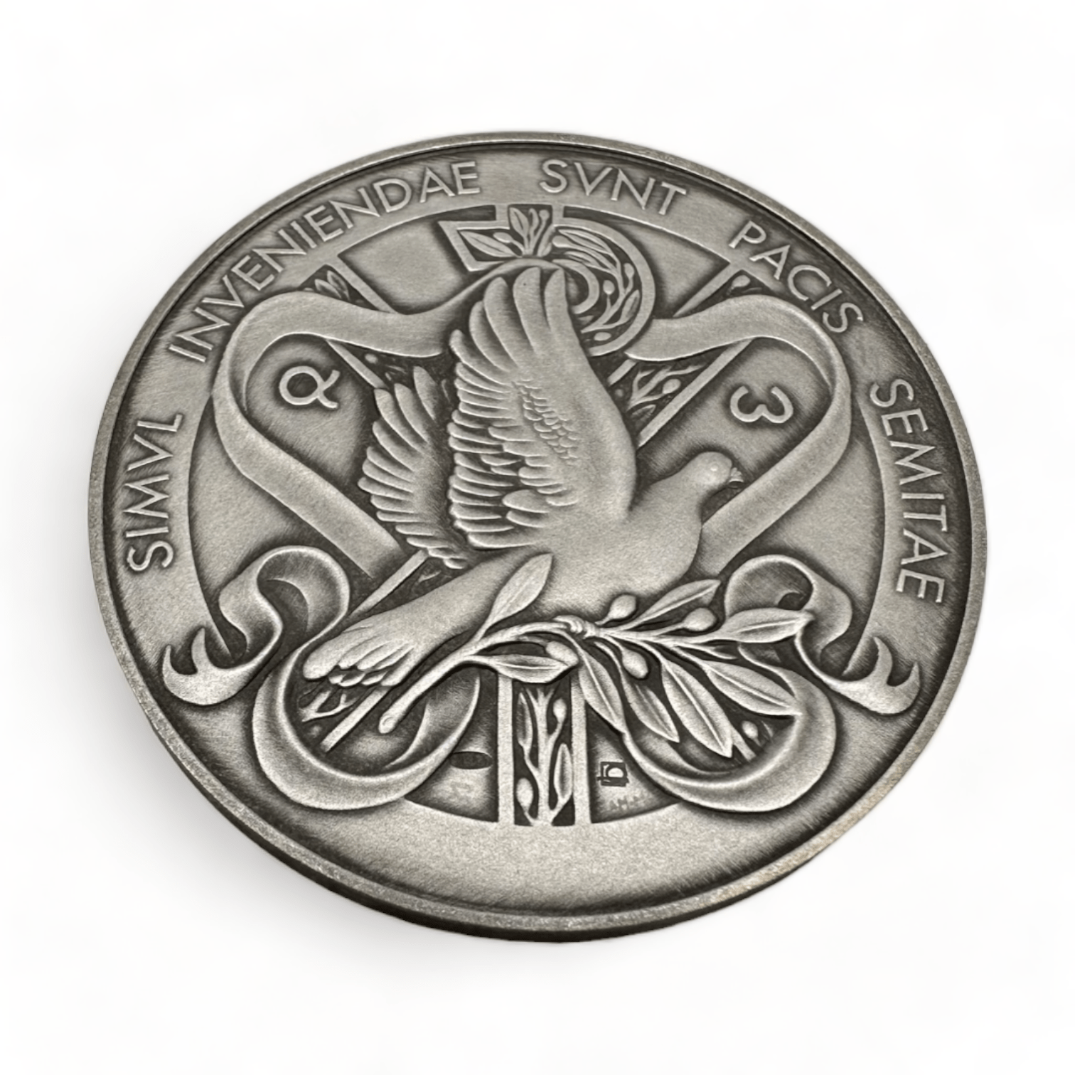 Silver Annual Papal Medal - Year 12 - 2024 - Pope Francis Pontificate | Catholically