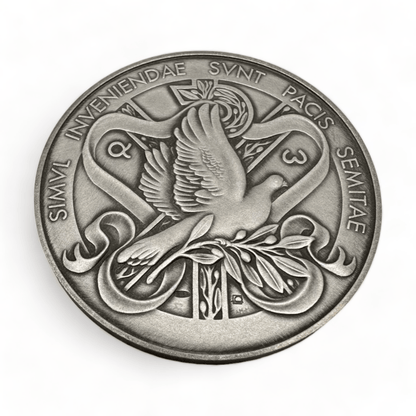 Silver Annual Papal Medal - Year 12 - 2024 - Pope Francis Pontificate | Catholically