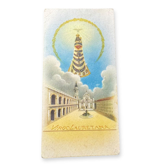 Small Prayer Card to the Virgin of Loreto | Catholically