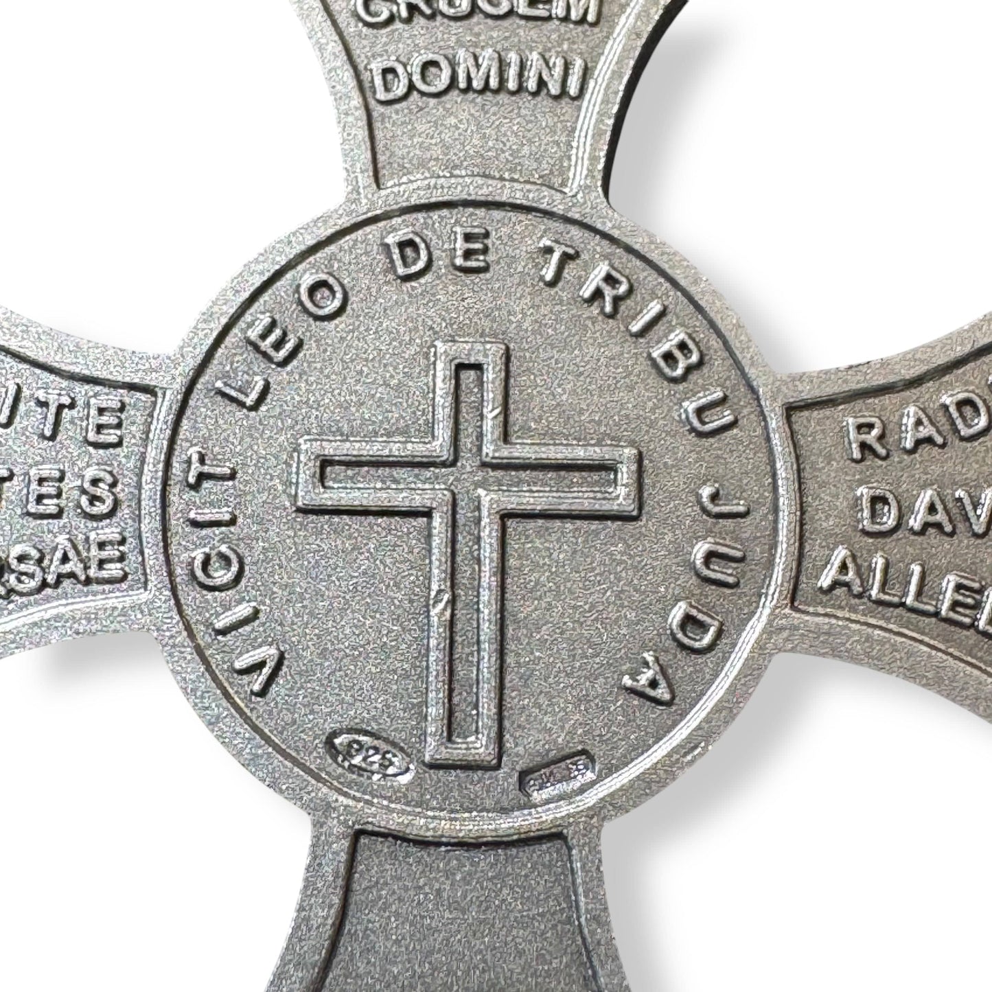 St. Anthony of Padua Cross 925 Silver Medal – 1892 Leo XIII Blessing | Catholically