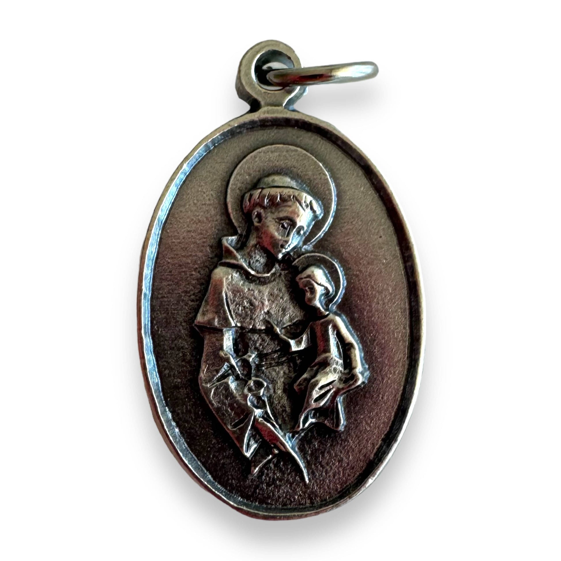 St. Anthony Of Padua Relic Medal - Catholic Charm - Ex-Indumentis | Catholically