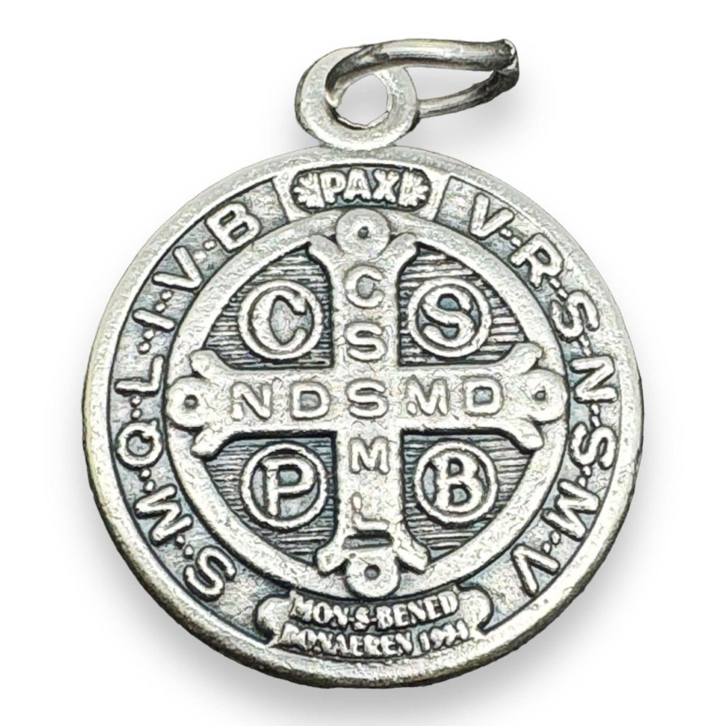 St. Benedict 3/4" Medal - Set of 2 - Catholic Exorcism - Blessed By Pope | Catholically