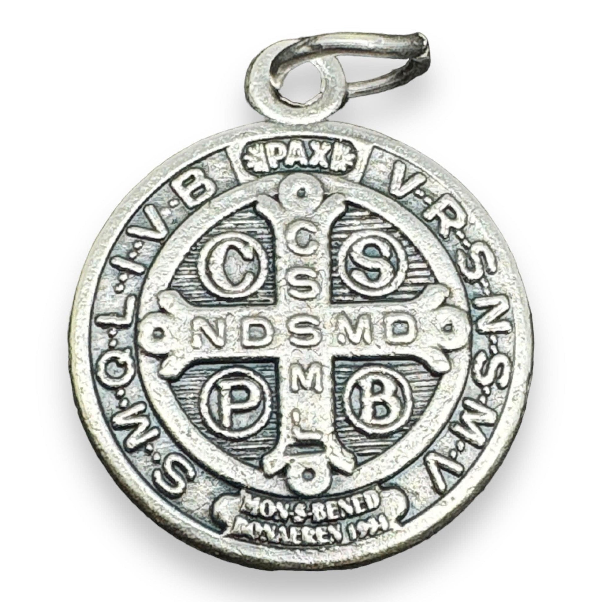 St. Benedict 3/4" Medal - Set of 2 - Catholic Exorcism - Blessed By Pope | Catholically