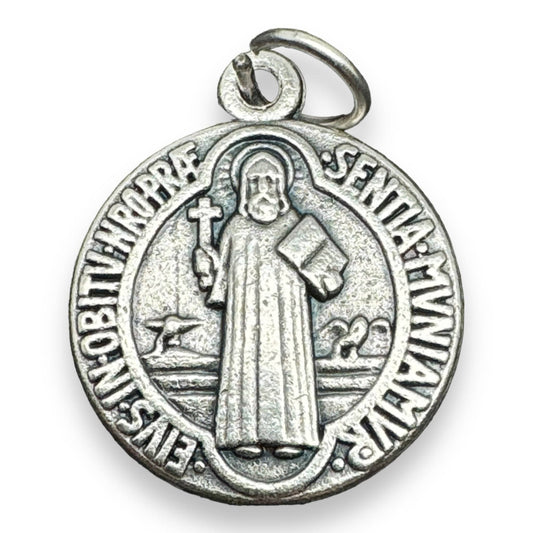 St. Benedict 3/4" Medal - Set of 2 - Catholic Exorcism - Blessed By Pope | Catholically