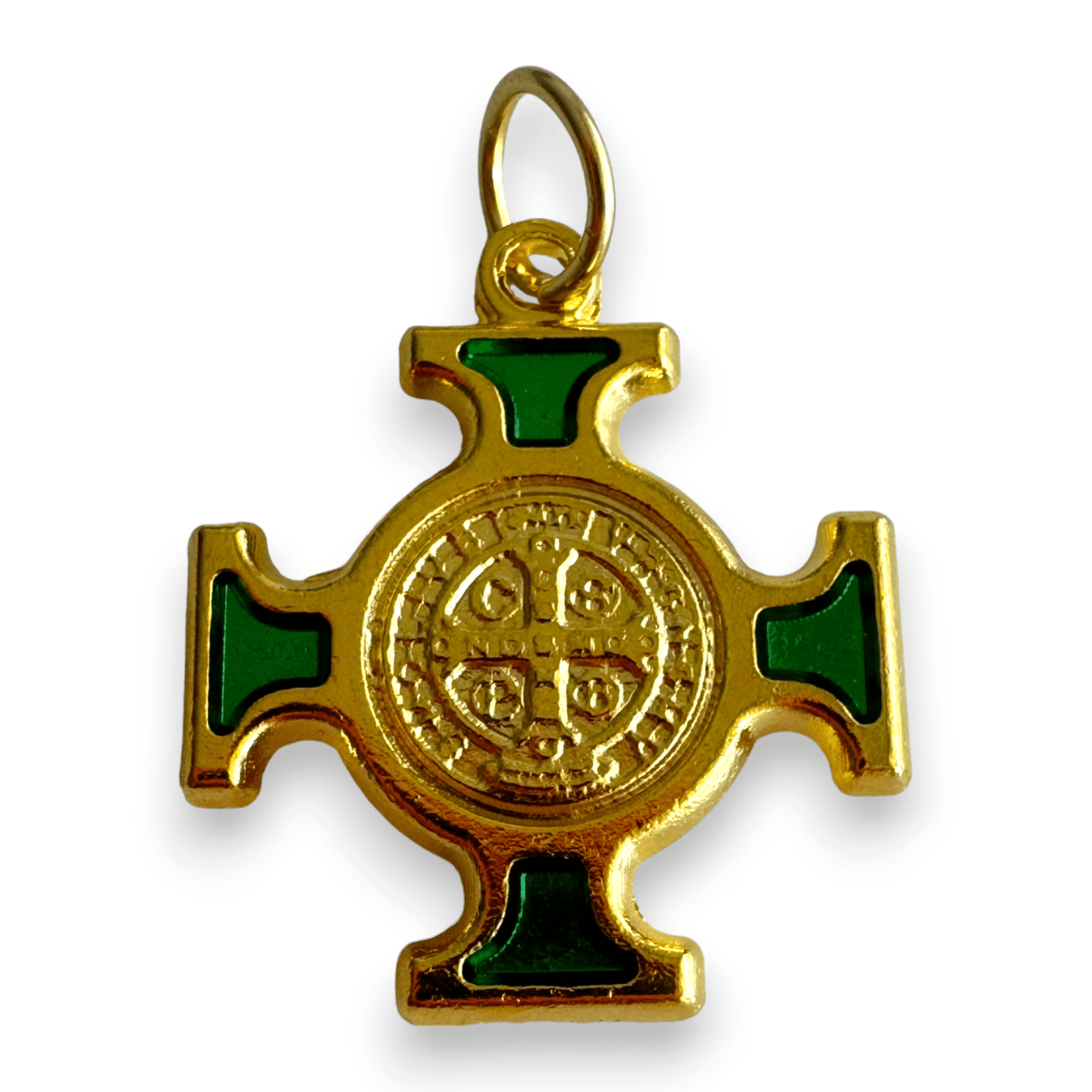 St. Benedict  Medal - Celtic Cross Blessed by Pope - Pendant - San Benito | Catholically