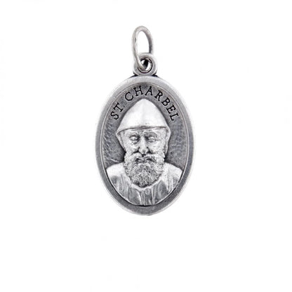 St. Charbel Makhlouf Small Medal Blessed by Pope - Medalla | Catholically