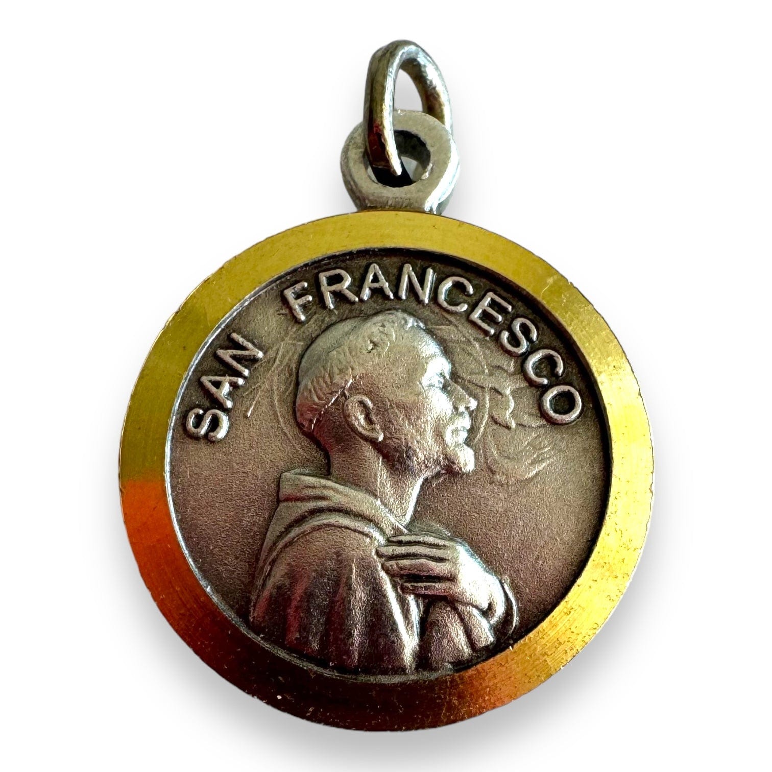 St. Francis Assisi Relic Medal Franciscan Pendant Charm Medalla Medallion | Catholically