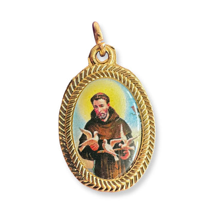 St. Francis of Assisi Medal – Blessed by Pope Leo XIV in Rome | Catholically