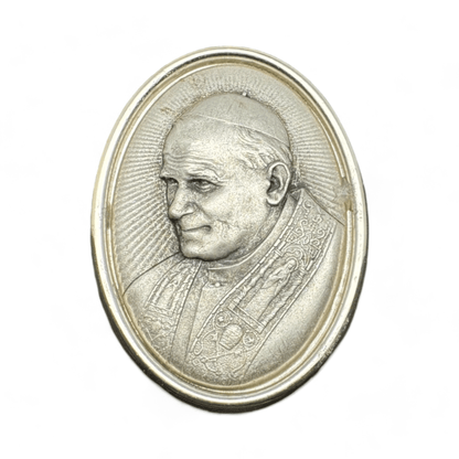 St. John Paul II Pope - Car Magnet - Medallion - Blessed By Pope | Catholically