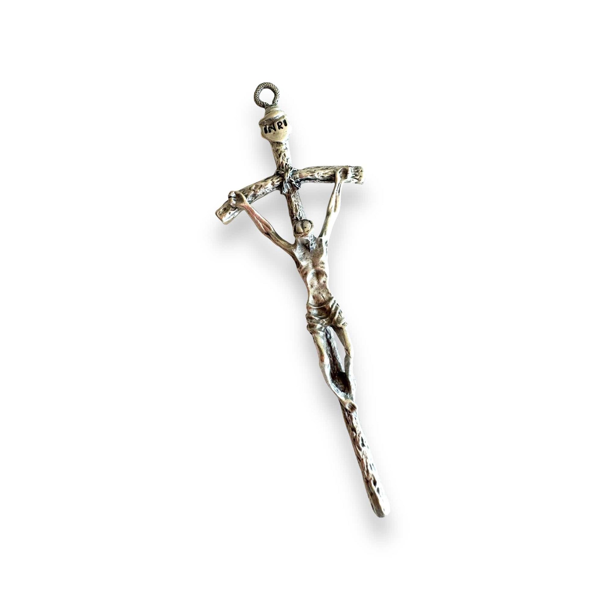 St. John Paul II - St. JPII Cross Wall Crucifix -Blessed By Pope | Catholically
