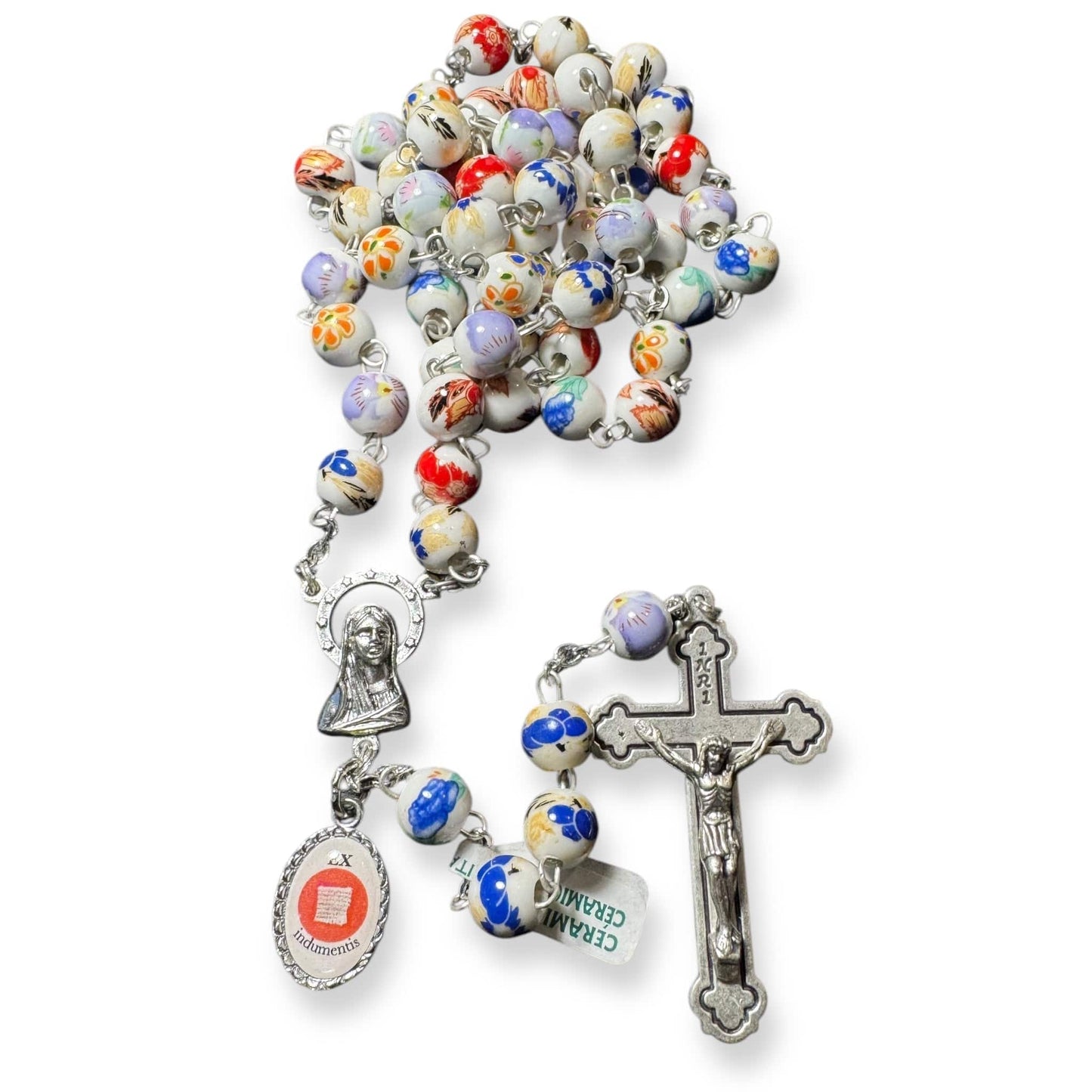 St. JPII Ceramic Rosary - Catholic Prayer Beads - Blessed by Pope | Catholically