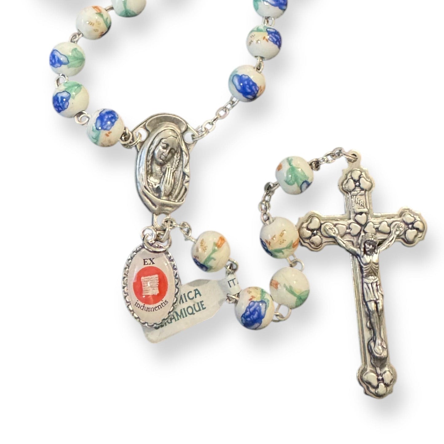 St. JPII Ceramic Rosary - Catholic Prayer Beads - Blessed by Pope | Catholically