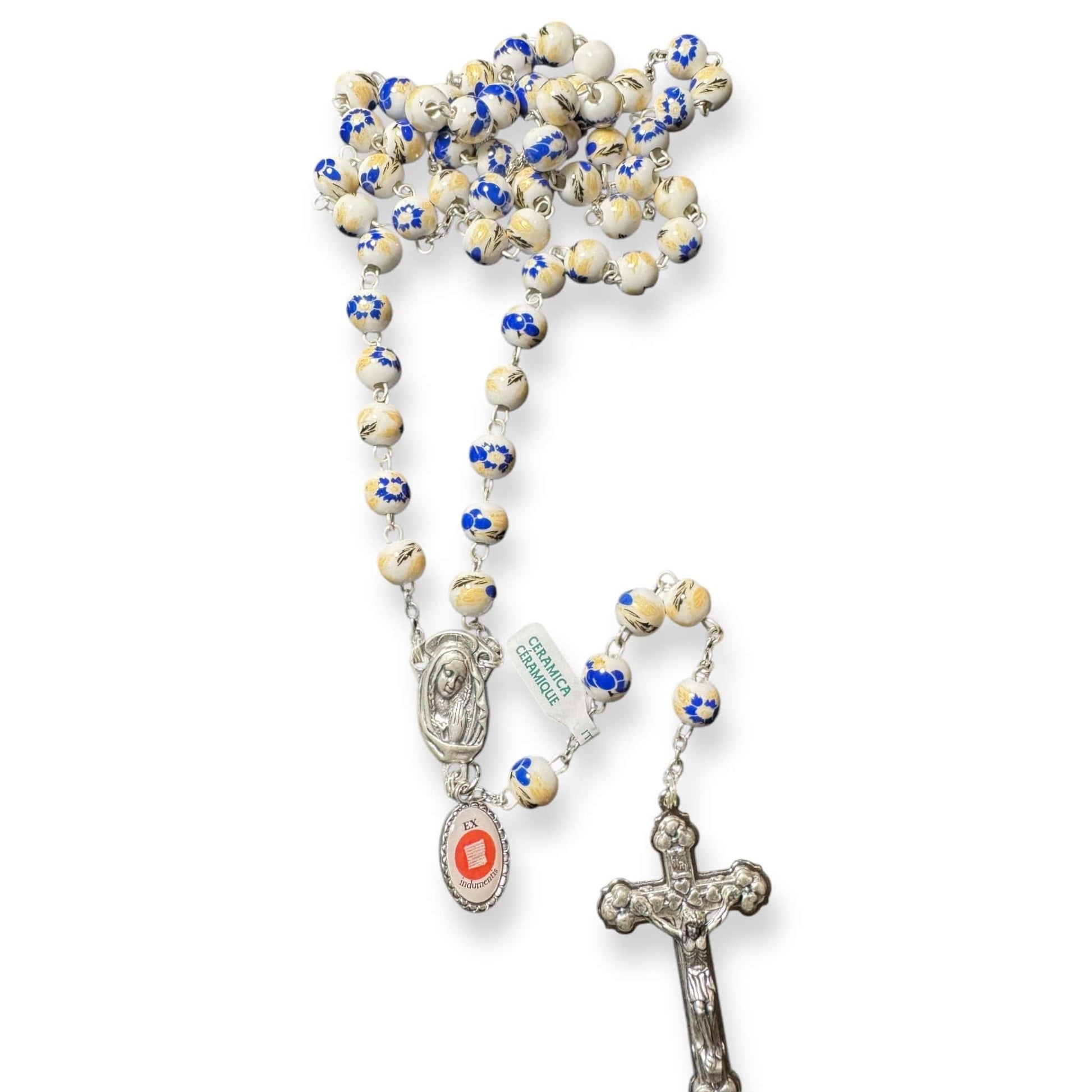 St. JPII Ceramic Rosary - Catholic Prayer Beads - Blessed by Pope | Catholically