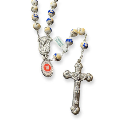 St. JPII Ceramic Rosary - Catholic Prayer Beads - Blessed by Pope | Catholically
