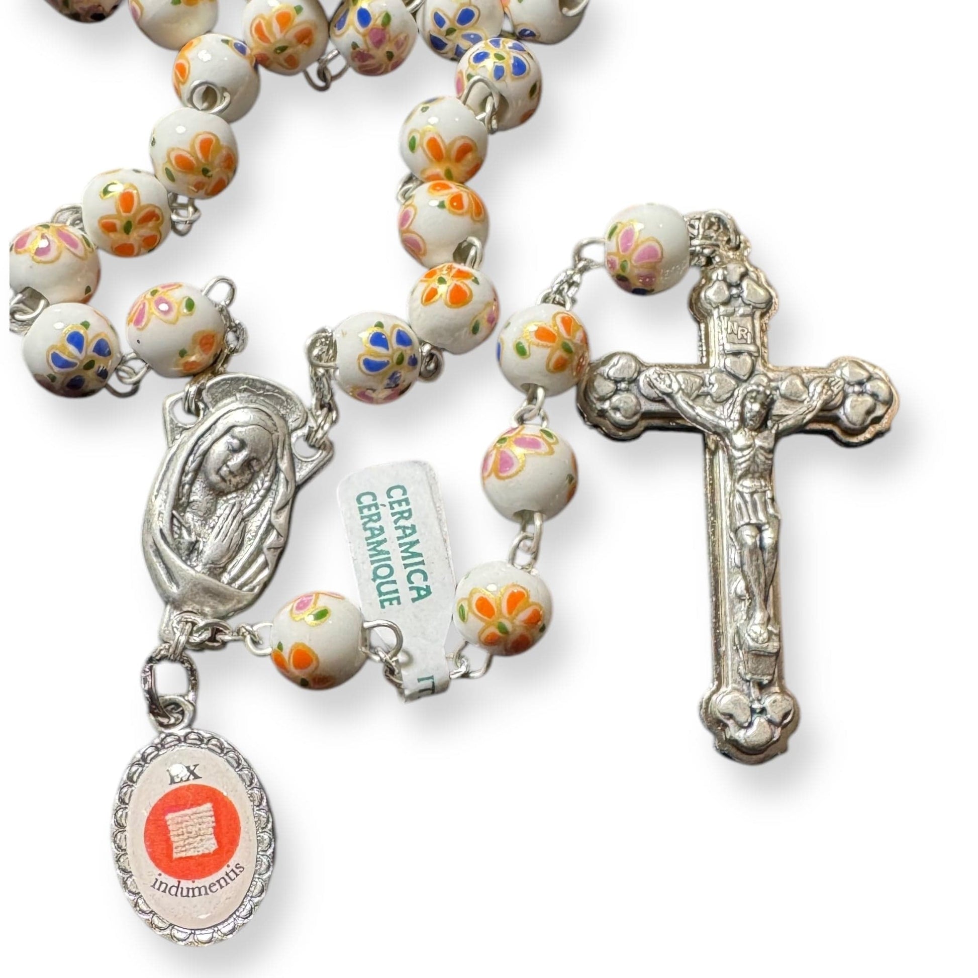 St. JPII Ceramic Rosary - Catholic Prayer Beads - Blessed by Pope | Catholically