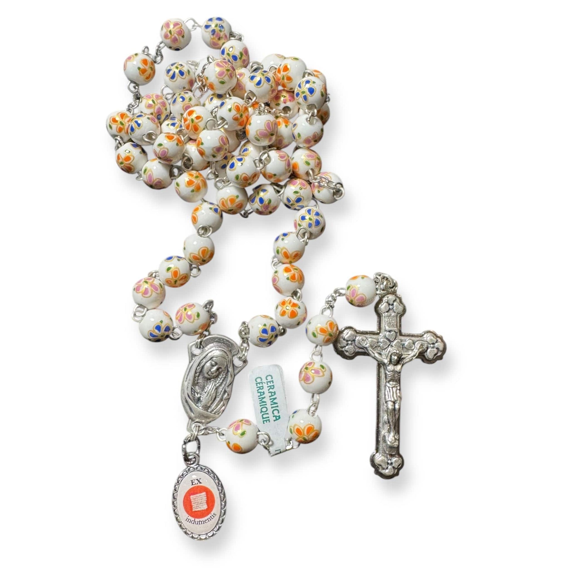 St. JPII Ceramic Rosary - Catholic Prayer Beads - Blessed by Pope | Catholically
