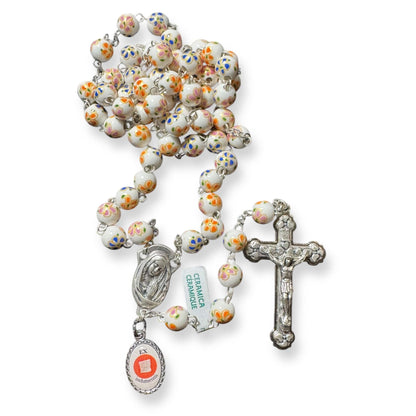 St. JPII Ceramic Rosary - Catholic Prayer Beads - Blessed by Pope | Catholically