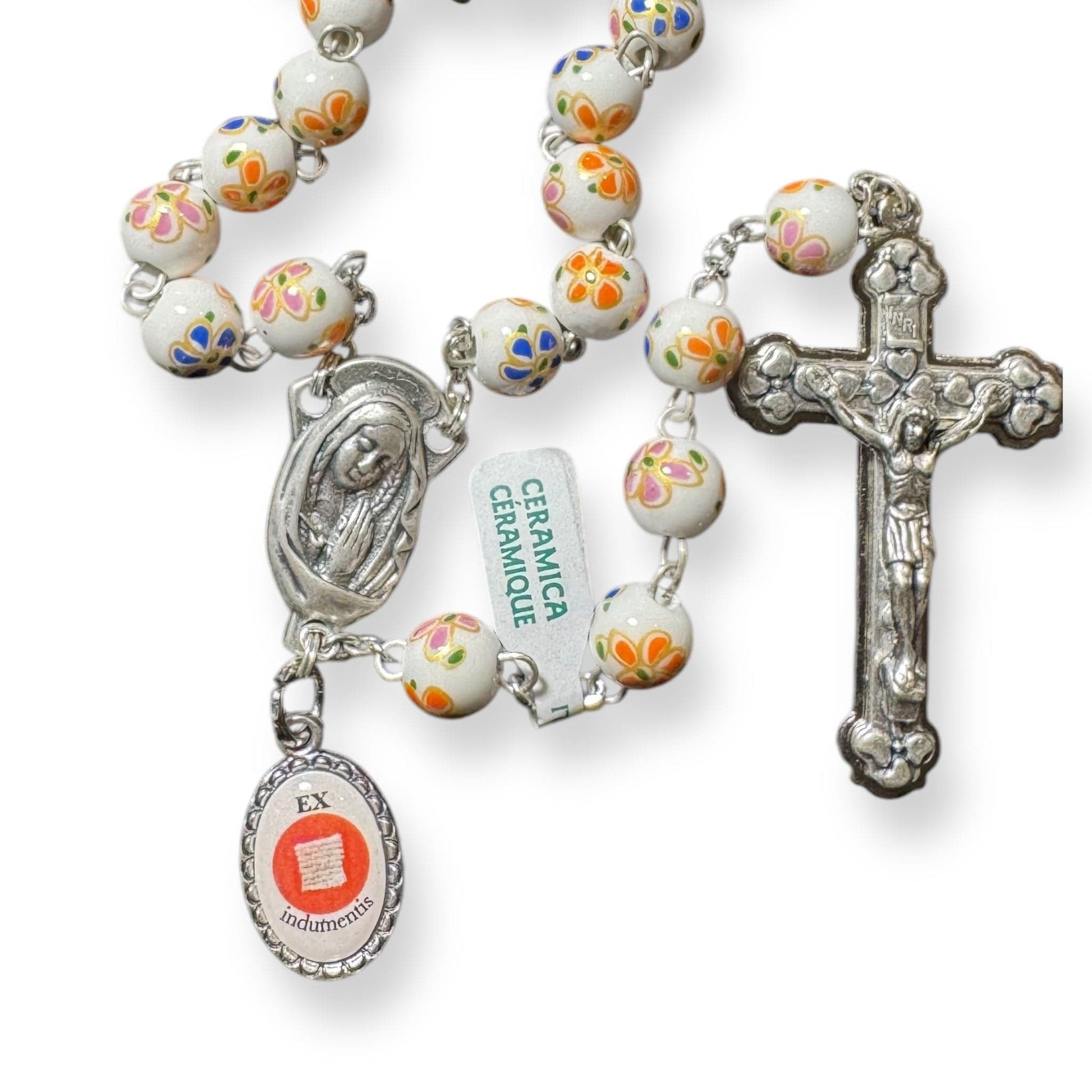 St. JPII Ceramic Rosary - Catholic Prayer Beads - Blessed by Pope | Catholically