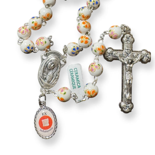 St. JPII Ceramic Rosary - Catholic Prayer Beads - Blessed by Pope | Catholically