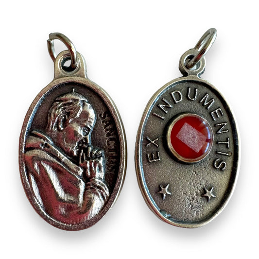 St. JPII John Paul II Relic Medal - Catholic Charm - Ex-Indumentis | Catholically