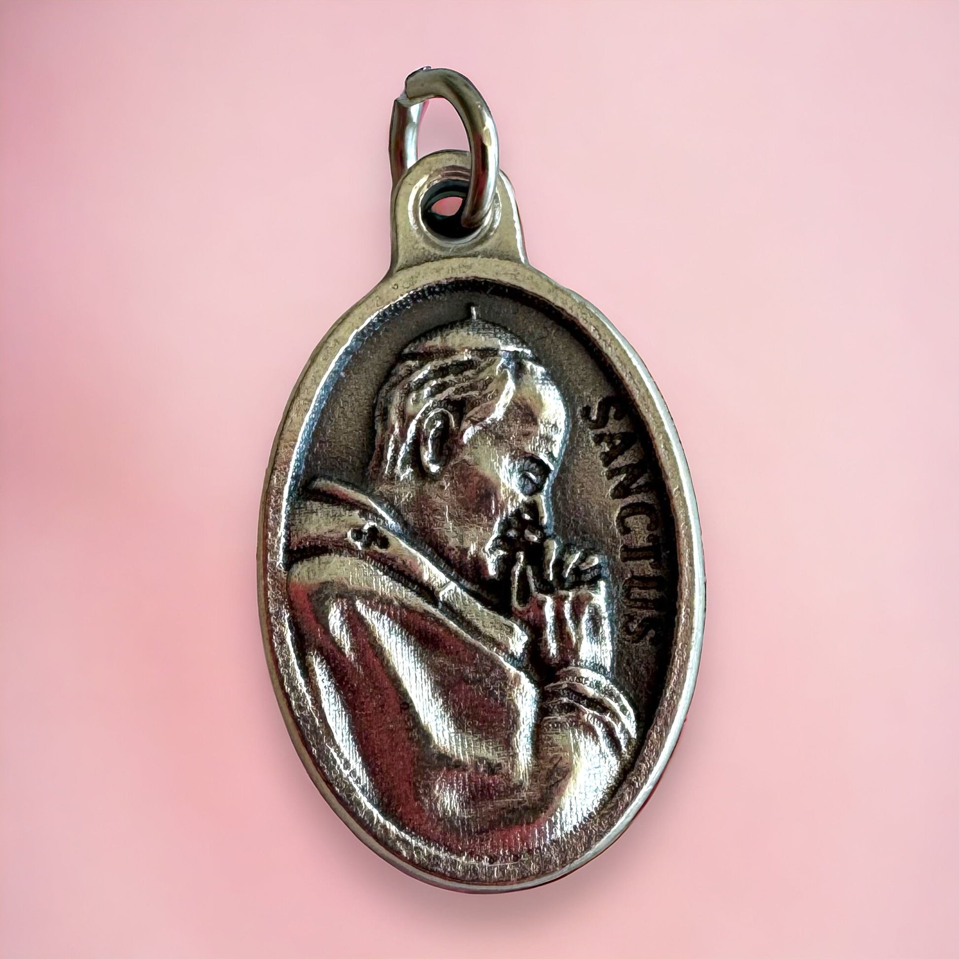 St. JPII John Paul II Relic Medal - Catholic Charm - Ex-Indumentis | Catholically