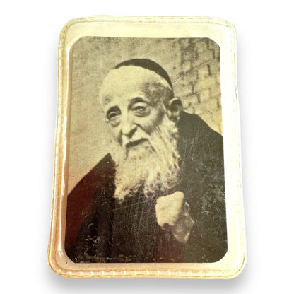 St. Leopold Mandic Holy Card W/ Relic  Leopoldo Of Castelnuovo  Bogdan Ivan | Catholically
