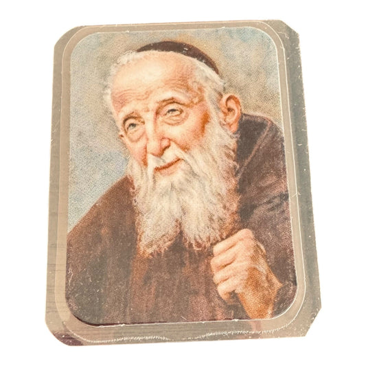 St. Leopold Mandic Holy Card w/ Relic  Leopoldo Of Castelnuovo  Bogdan Ivan | Catholically